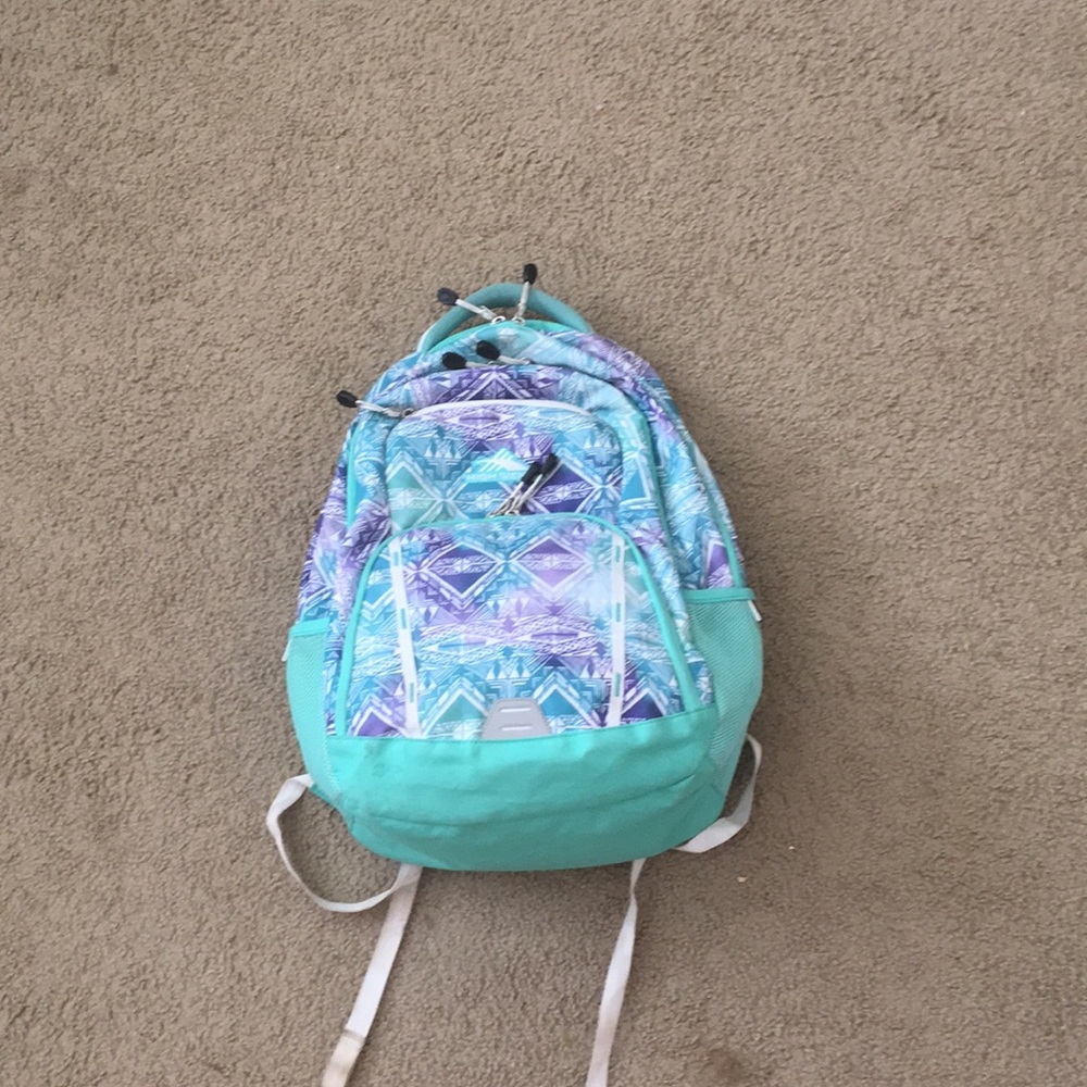 high sierra patterned backpack!